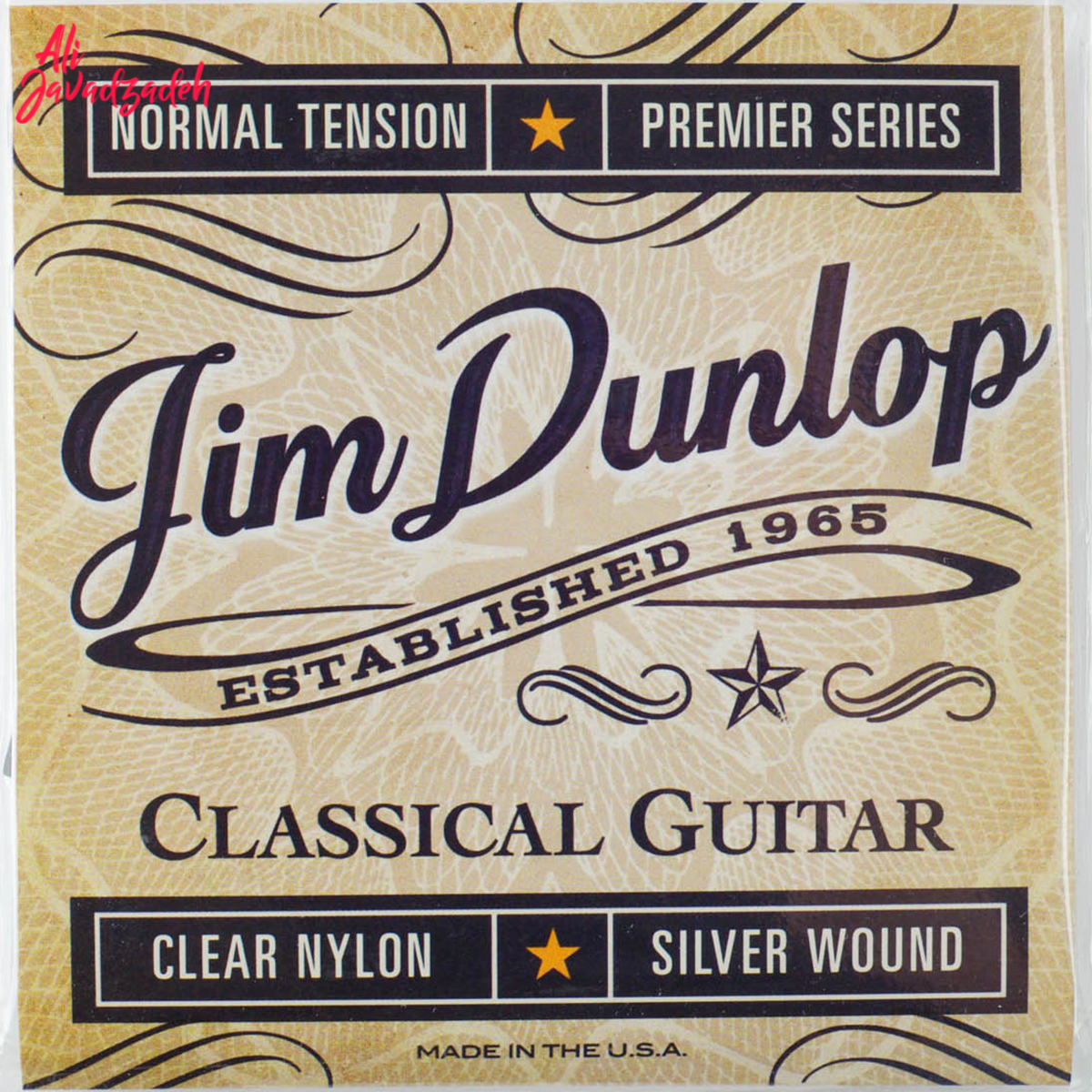 سیم گیتار کلاسیک دانلوپ مدل Crystal DPV101