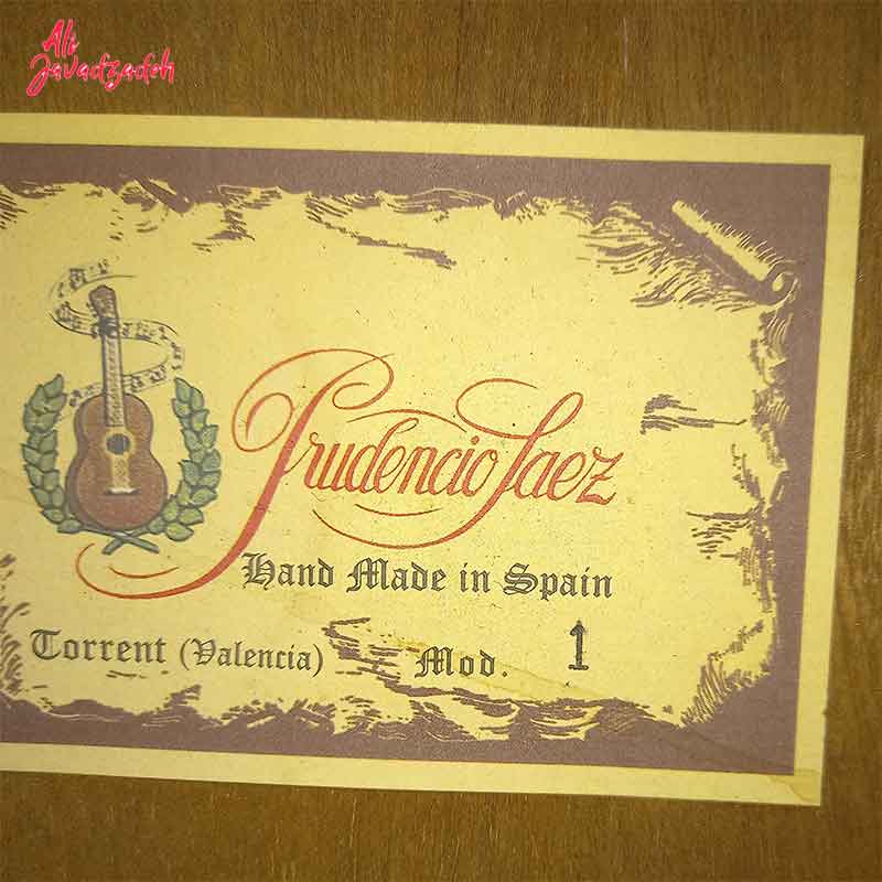 گیتار کلاسیک پردنسیو اسپانیایی دست ساز (دست دوم)
